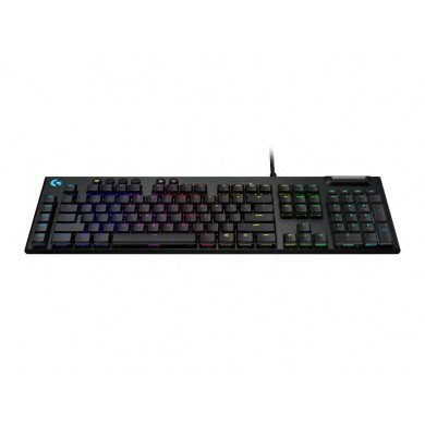 Tastatura Gaming mecanica Logitech G815 LIGHTSYNC RGB / GL Linear / CARBON / USB / LINEAR SWITCH