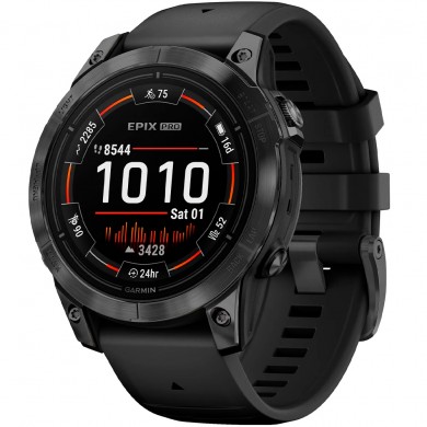 Smart Watche Garmin Epix Pro (Gen 2), 47mm, Standard Edition, Slate Grey with Black Band