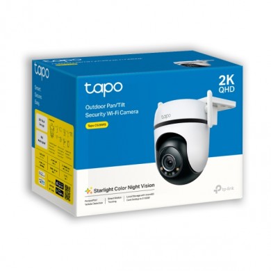 Camera de supraveghere pentru exterior cu functie Pan/Tilt TP-LINK Tapo C520WS, White