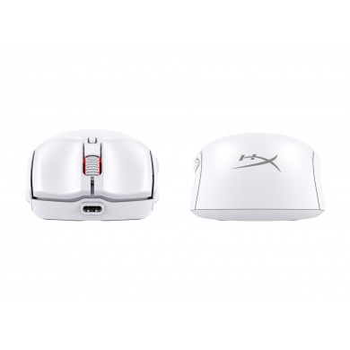 Mouse Gaming Wireless HYPERX Pulsefire Haste 2 Mini, White [7D389AA]