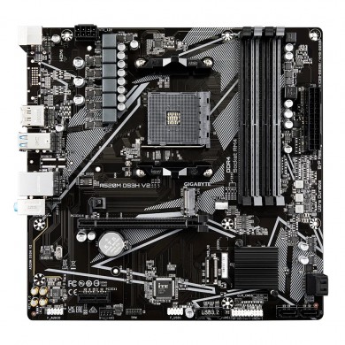 Placa de baza GIGABYTE GA-A520M-DS3H V2 / AM4 / A520 / DDR4 / mATX