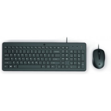Tastatura si mouse HP 150, Black