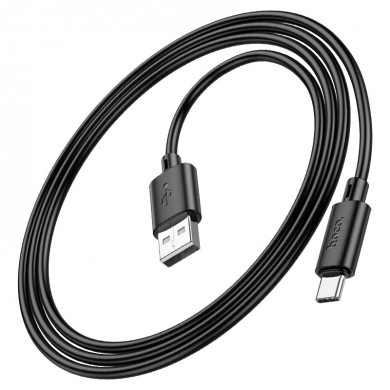 Cablu USB-A  to USB-C HOCO &ldquo;X88 Type-C&rdquo;, 82 cm, black