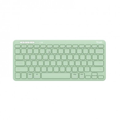Tastatura Wireless Compacta Trust  Lyra / BT5.0 / Green