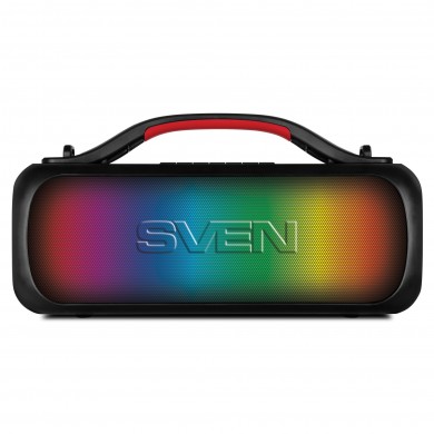 Boxa portabila SVEN PS-360 Black / 24W / Bluetooth / FM tuner / USB / microSD