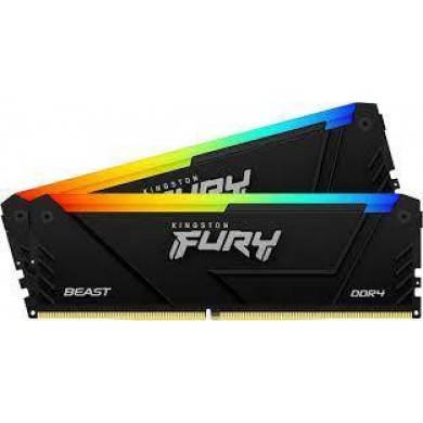Memorie operativa Kingston FURY&reg; Beast DDR4 RGB 3200 MHz 32GB (Kit of 2*16GB)