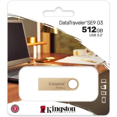 Flash Drive USB Kingston DataTraveler SE9 G3 / 512GB / 220 MByte/s