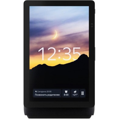 Boxa Smart Yandex Station Duo Max with Alisa / 60W / Display 10.5&rdquo; / FHD / Cam 13Mpx / Black