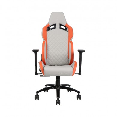 Fotoliu Gaming 1STPLAYER DK2 PRO/ 160kg/  3D armrest/ Gray&Orange