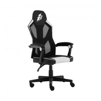 Fotoliu Gaming 1STPLAYER P01/ 120kg/  Moving armrest/ Black/White