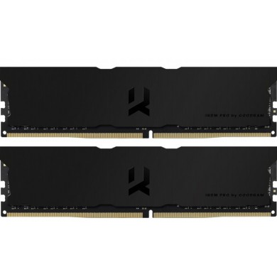 Memorie operativa GOODRAM  IRDM PRO DDR4-3600 DEEP BLACK, 64GB (Kit of 2*32GB)