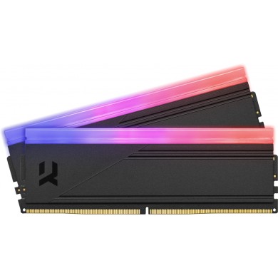 Memorie operativa GOODRAM  IRDM RGB DDR5 DEEP BLACK, 32GB (Kit of 2*16GB)