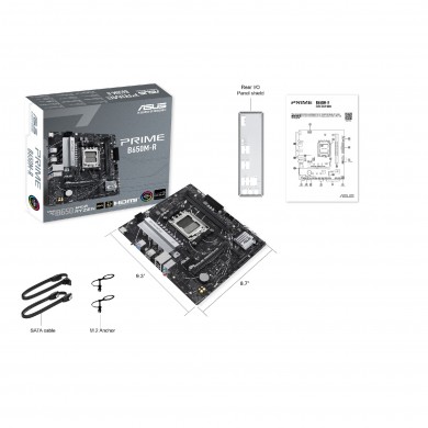 Placa de baza ASUS PRIME B650M-R / AM5 / B650 / DDR5 / mATX