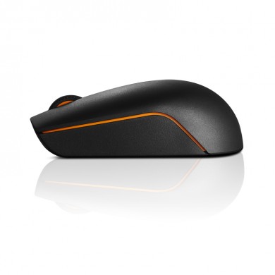 Mouse Wireless Lenovo 300/ Nano Receiver/ 1000dpi/ Optical/ Black