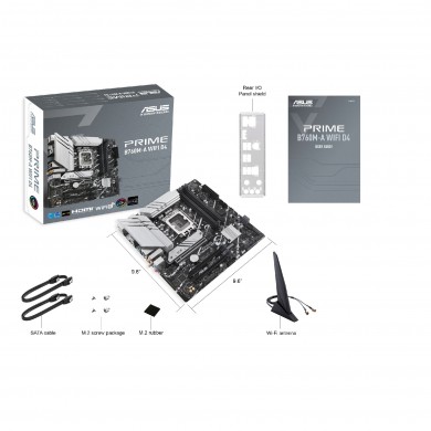 Placa de baza ASUS PRIME B760M-A WIFI D4 / 1700 / B760 / DDR4 / mATX
