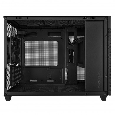 Carcasa ASUS  PRIME AP201 MESH / w/oPSU / 1x120mm / mATX / Black