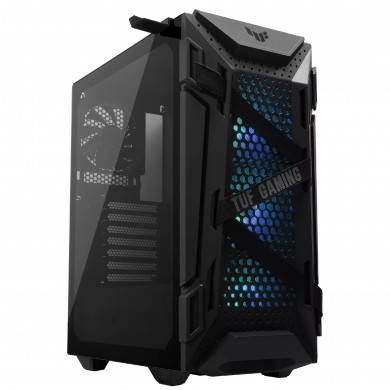 Carcasa ASUS TUF GAMING GT301 / no PSU / 3x120mm ARGB fan+ 1x120mm fan / ATX / Black