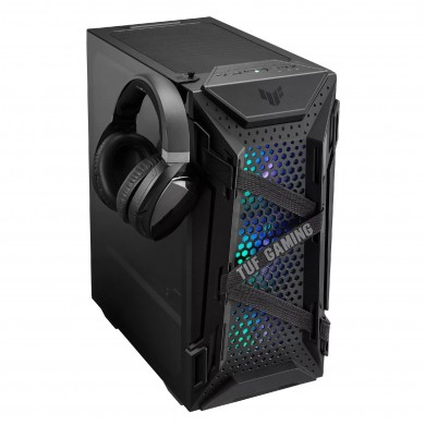 Carcasa ASUS TUF GAMING GT301 / no PSU / 3x120mm ARGB fan+ 1x120mm fan / ATX / Black
