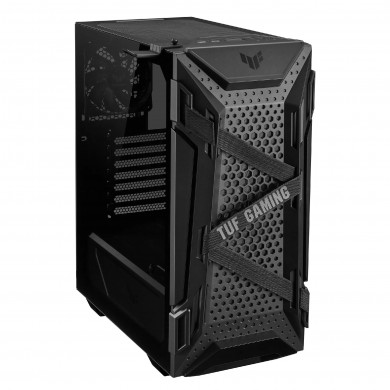 Carcasa ASUS TUF GAMING GT301 / no PSU / 3x120mm ARGB fan+ 1x120mm fan / ATX / Black