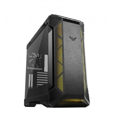 Carcasa ASUS TUF GAMING GT501 / no PSU / 3x120mm ARGB fan+ 1x140mm fan / ATX / Black