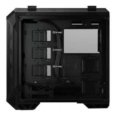 Carcasa ASUS TUF GAMING GT501 / no PSU / 3x120mm ARGB fan+ 1x140mm fan / ATX / Black