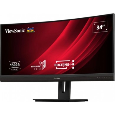 34.1&rdquo; Monitor VIEWSONIC VG3456C / 4K / Curved / 100Hz / Black