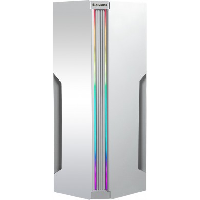 Carcasa XILENCE XILENT BLADE | X512.W.RGB/ no PSU/ Side panel/ ATX/ White