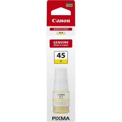 Ink Bottle Canon GI-45Y, Yellow (6287C001), 40ml for Canon MAXIFY GX1040, MAXIFY GX2040, 3000 p. (Eco 4500 p.)