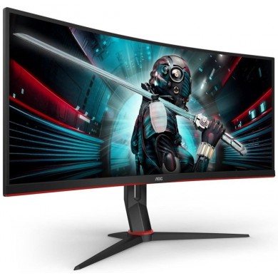 34.0&rdquo; Monitor Gaming AOC CU34G2XP/BK/ Curved/ 4K/ 1ms/ 180Hz/ Black