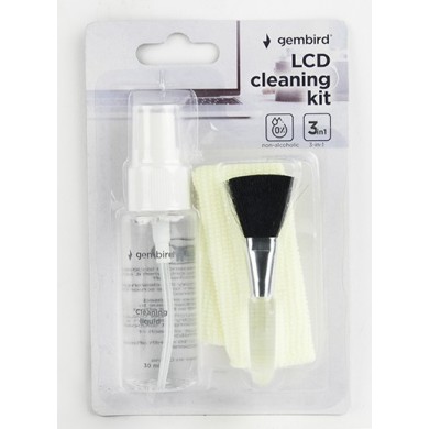  3 in 1 Kit de curatare LCD Gembird CK-LCD-04