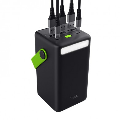 Power Bank Trust Redoh XXL / 50.000mAh / Black