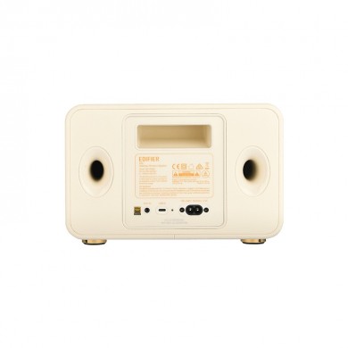 Boxa portabila de masa Edifier D32 White / 60W / Apple AirPlay2 / LDAC / 5200mAh