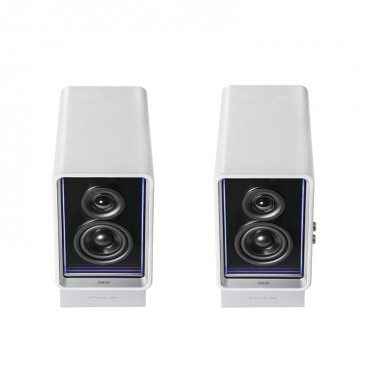 Hi-Res boxe Speakers Edifier QR65  with GaN charger 65w / 2x35W / Bluetooth / RGB / White