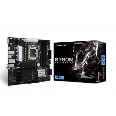 Placa de baza BIOSTAR B760MX2-E PRO D4/ AM4 / B760 / DDR4 / mATX