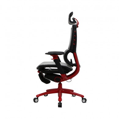 Fotoliu Gaming 1STPLAYER ERGO PLAY/ 160kg/  3D armrest/ White&Red