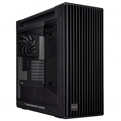 Carcasa ASUS ProArt PA602 TG PWM/ no PSU / 2x220mm, 1x140mm fan/ EATX/ Black