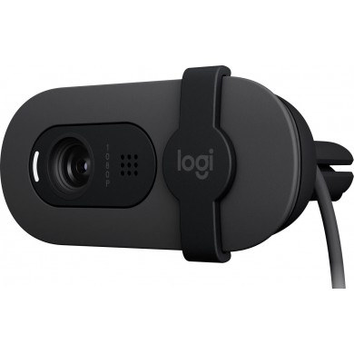 Camera web Logitech Brio 100 / 1080p/30fps / privacy shutter / mic / USB-A / Graphit