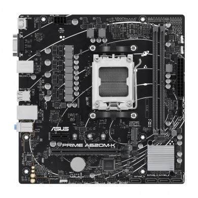 Placa de baza ASUS PRIME A620M-K / AM5 / A620 / DDR5 / mATX