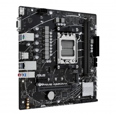 Placa de baza ASUS PRIME A620M-K / AM5 / A620 / DDR5 / mATX