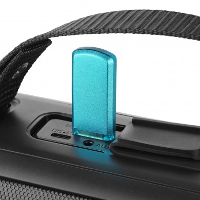 Boxa portabila SVEN PS-235, Black / 12W / Bluetooth / FM / USB / 1500mA*h