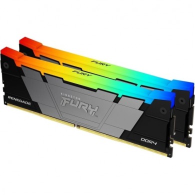 Memorie operativa Kingston FURY&reg; Renegade DDR4 RGB DDR4-3200 16GB (Kit of 2*8GB)