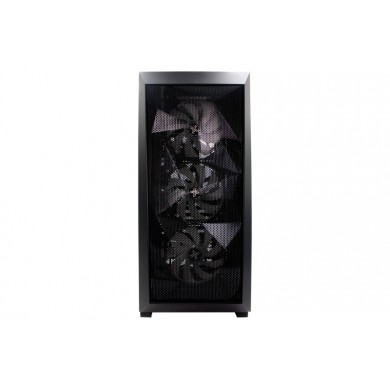 Carcasa XILENCE Xilent Breeze XG131 / w/oPSU / Side panel / 3x ARGB 120mm + 1x120mm / ATX / Black