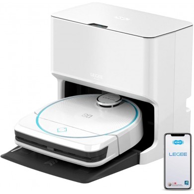 Set Robot aspirator HOBOT Legee D8 + Robot de curatare a geamurilor HOBOT R3