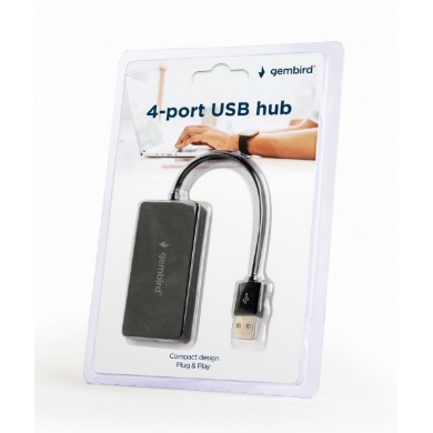 USB Hub Gembird UHB-U2P4-04/ 4 x USB 2.0 USB Hub Gembird UHB-U2P4-04/ 4 x USB 2.0