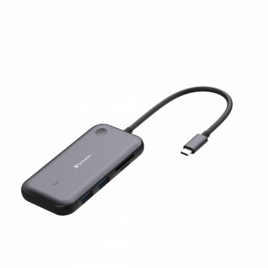 Adaptor Display Wireless USB-C Verbatim &rdquo;Share My Screen 1080p&rdquo; cu splitter WDA-01