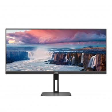 34.0&rdquo; Monitor AOC U34V5C/BK / WQHD / 21:9 / 100Hz / 1ms / Black