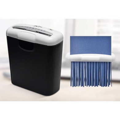 Shredder Qsmile P5 S610/ P-2/ 6 sheets 80g/m / 10L/ Grey