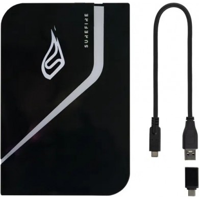 2.5&rdquo; SSD Gaming Extern Verbatim Surefire PyroDrive / 1TB / USB 3.2 Gen1 / Black