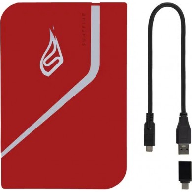 2.5&rdquo; SSD Gaming Extern Verbatim Surefire PyroDrive / 1TB / USB 3.2 Gen1 / Red