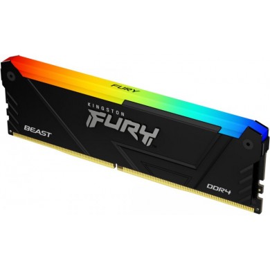 Memorie operativa Kingston FURY&reg; Beast DDR4 RGB 3200MHz 8GB